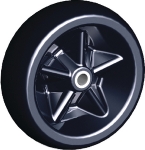 Taylor 1224 Rigid Dock Roller Wheel 